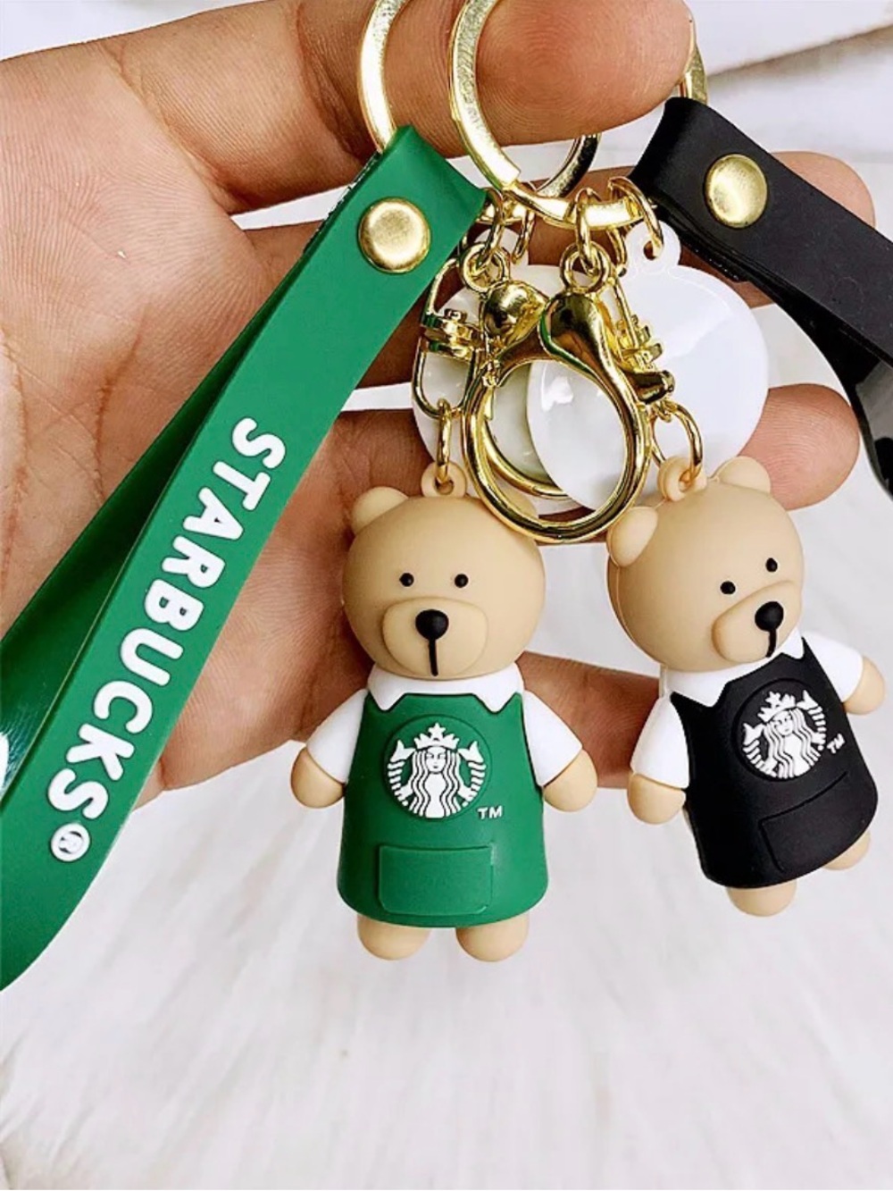 Starbucks Style Drink Cup Keychain Pendant Piece - Picture 9 of 12